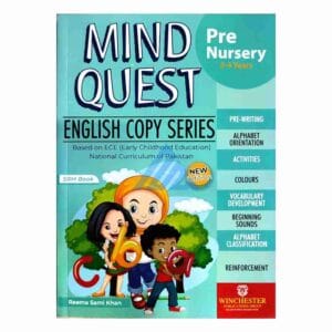 Mind Quest English Copy Pre Nursery