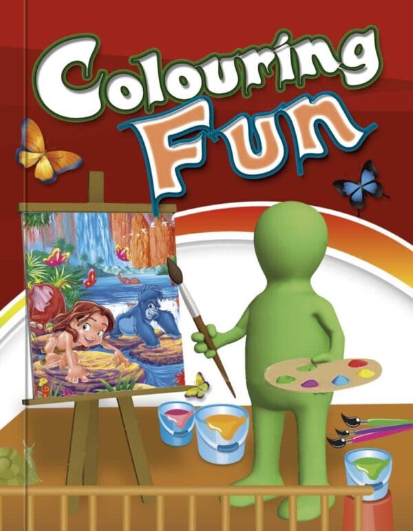 Colouring Fun Book Cartoon (Pocket) – 1
