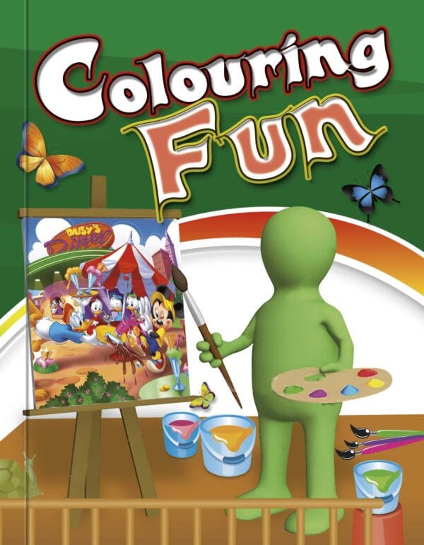 Colouring Fun Book Cartoon (Pocket) – 2