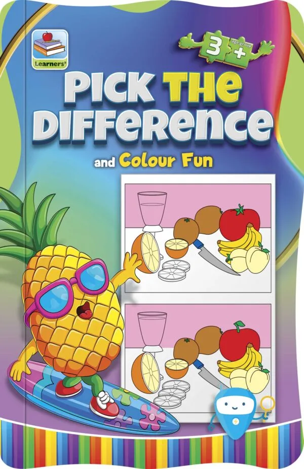 “Pick the Differences” Colouring Book – 2