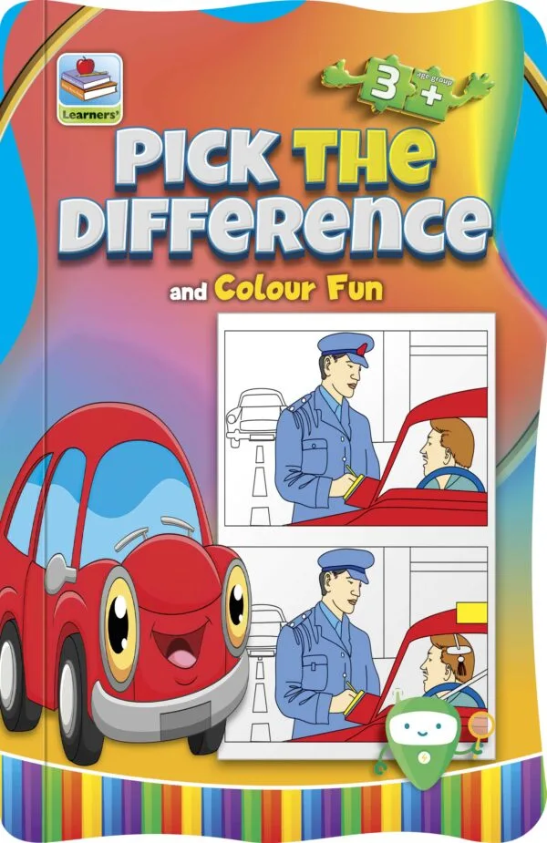 “Pick the Differences” Colouring Book – 3