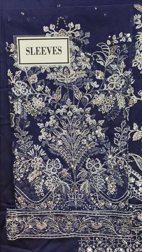 Gulaal-Design No 2363-Color Navy Blue - Image 6