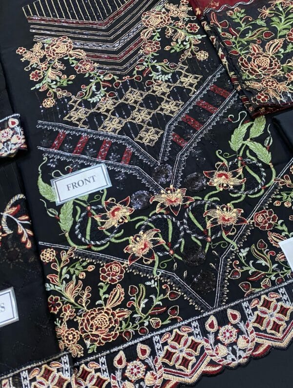 Ramsha Chiffon Embroidered Collection - Image 11